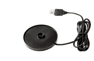 Akkuleuchte - Set Canis Mini Schwarz + Ladesockel