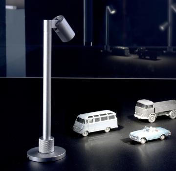 Preview: Vitrinenleuchte - Herculis Big 250 mm, 1 W, 3000 K, Silber