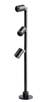 Vitrinenleuchte - Herculis Triple 250 mm, 3 W, 4000 K, Silber