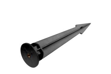 Mechanisches Montagezubehör - Erdspieß mit Gewindebuchse M5, 210x50mm