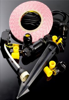 Preview: Mechanisches Montagezubehör - Erdspieß mit Gewindebuchse M5, 210x50mm