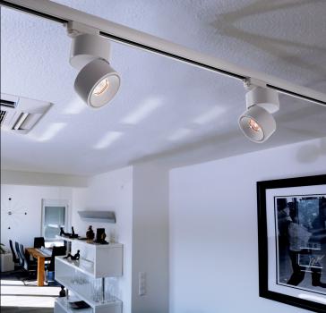 Preview: 3-Phasen-Spot - Uni 2 Tilt, 17 W, DIM, 3000 K, Weiß