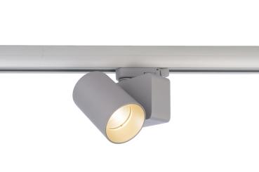 3-Phasen-Spot - Nihal Mini, 15 W, DIM, 3000 K, Silber