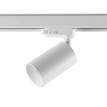 3-Phasen-Spot - Can, 1x max. 7,5 W GU10, Weiß