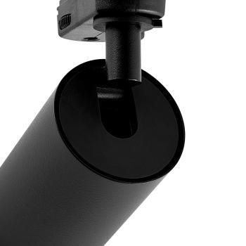 3-Phasen-Spot - Can, 1x max. 7,5 W GU10, Schwarz