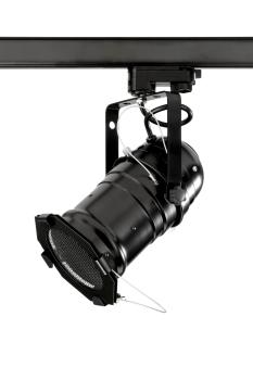 3-Phasen-Spot - Studio PAR 30, 1x max. 42 W E27, Schwarz