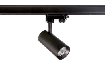 3-Phasen-Spot - Horus, 7 W, 4000 K, Schwarz