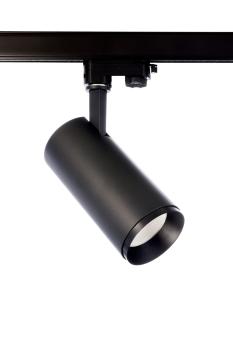3-Phasen-Spot - Lucea 15 CCT, Tilt, 15 W,  DIM, 3000/4000 K, Schwarz