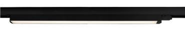 3-Phasenleuchte - Linear 60, 18 W, 4000 K, Schwarz