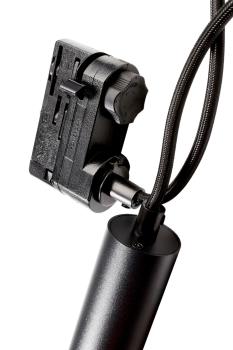 Preview: 3-Phasen-Pendelleuchte - Slim, 5W, DIM, 2700 K, Schwarz