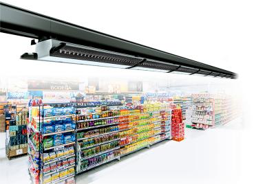 Preview: 3-Phasenleuchte - Linear Pro, Fold, 50 W, 3000 K, Schwarz