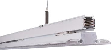 Preview: 3-Phasenleuchte - Linear Pro, Fold, 50 W, DALI, 3000 K, Weiß