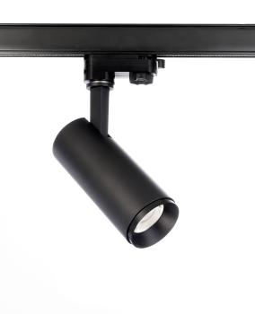 3-Phasen-Spot - Lucea 10 DTW Tilt, 10 W, 1800-2700 K, Schwarz