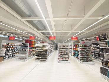 Preview: 3-Phasenleuchte - Linear Pro 120, 40 W, DALI, 3000/3500/4000 K, Schwarz