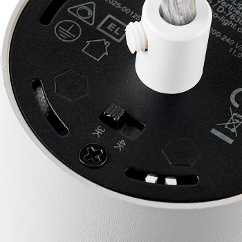 3-Phasen-Pendelleuchte - Lucea 10 CCT, 11 W, DALI, 3000/4000 K, Weiß