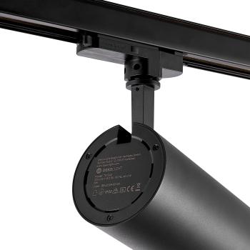 Preview: 3-Phasen-Spot - Lucea 40 Tilt, 40 W, DALI, 4000 K, Schwarz