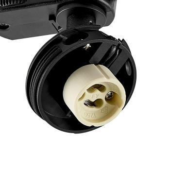 Preview: 3-Phasen-Spot - Can Base, 1x max. 7,5 W GU10, Schwarz