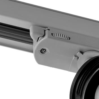 3-Phasen-Spot - Can Base, 1x max. 7,5 W GU10, Silber