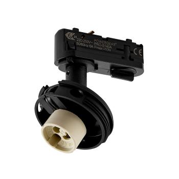 1-Phasen-Spot - Can Base, 1x max. 7,5 W, GU10, Schwarz