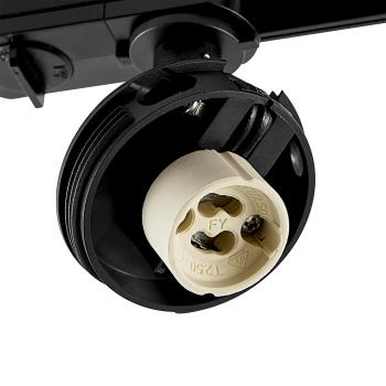 Preview: 1-Phasen-Spot - Can Base, 1x max. 7,5 W, GU10, Schwarz