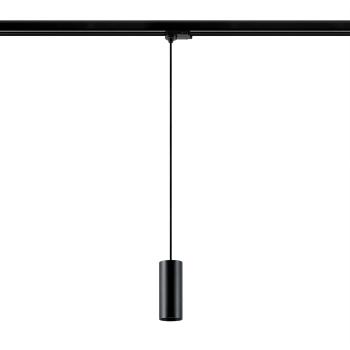 Preview: 3-Phasen-Pendelleuchte - Can 150, 1x max. 7,5 W, GU10, Schwarz