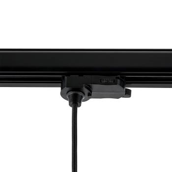 3-Phasen-Pendelleuchte - Can 350, 1x max. 7,5 W, GU10, Schwarz