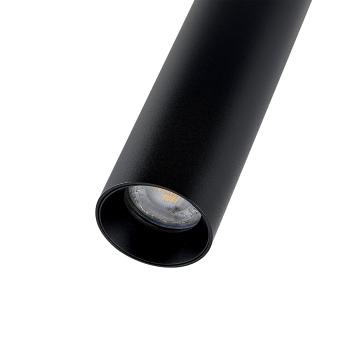 Preview: 1-Phasen-Pendelleuchte - Can 350, 1x max. 7,5 W, GU10, Schwarz