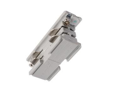 3-Phasen Schienensystem - D Line elektrischer Verbinder, Hellgrau