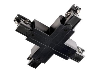 3-Phasen Schienensystem - D Line X-Verbinder links-links-rechts-rechts