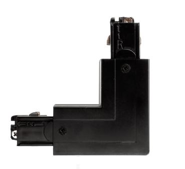 Preview: 3-Phasen Schienensystem - D Line 90°-Verbinder links-rechts mit Wechselmechanik