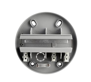 3-Phasen Schienensystem - D Line Aufbau-Adapter für Leuchten, Hellgrau