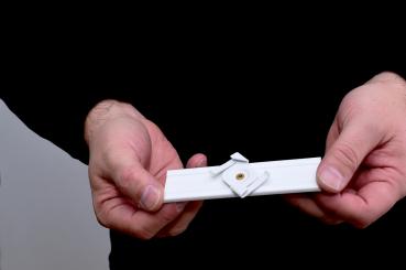 Preview: 3-Phasen Schienensystem - D Line Rasterdecken Schnellmontageklammer, Hellgrau