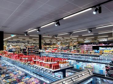 Preview: 3-Phasen Schienensystem - D Line/Dali Rasterdecken Schnellmontageklammer