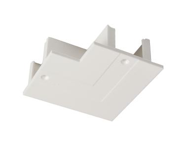 3-Phasen Schienensystem - D Line/Dali Einbau-Abdeckblende 90°-Verbinder, Weiß