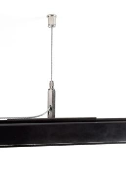 Preview: 3-Phasen Schienensystem - D Line/Dali Seilabhängungshalter Mini mit 5,0m Abhängeseil