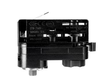 Preview: 3-Phasen Schienensystem - D Line 3-Phasen Adapter für Leuchtenmontage