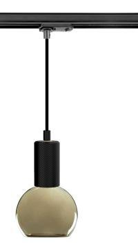 Preview: 1-Phasen Schienensystem - D One 1-Phasen Adapter für Leuchtenmontage, weiß