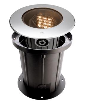 Bodeneinbauleuchte - Soft Flex, 18 W, 3000 K, Silber