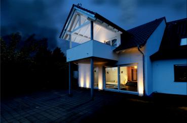 Preview: Bodeneinbauleuchte - Line Asymmetrisch, 5,5W, 3000 K, Silber