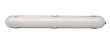 Preview: Feuchtraumleuchte - Tri Proof Basic, 18 W, 4000 K, Hellgrau