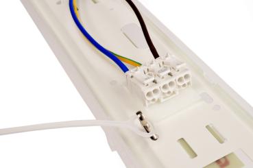 Preview: Feuchtraumleuchte - Tri Proof Basic, 18 W, 4000 K, Hellgrau