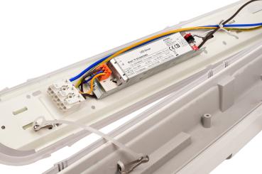 Feuchtraumleuchte - Tri Proof Basic, 20 W, 4000 K, Hellgrau