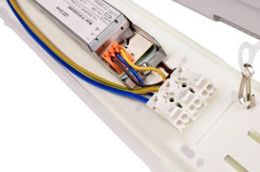 Feuchtraumleuchte - Tri Proof Basic, 30 W, 4000 K, Hellgrau