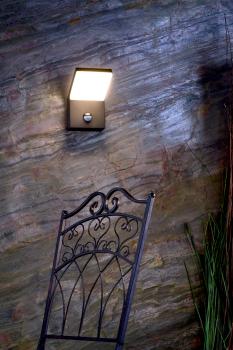 Preview: Wandaufbauleuchte - Tucanae Motion, 18 W, 3000 K, Dunkelgrau