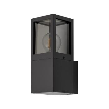 Preview: Wandaufbauleuchte - Facado 2 Square getönt, 1x max 20 W, Dunkelgrau