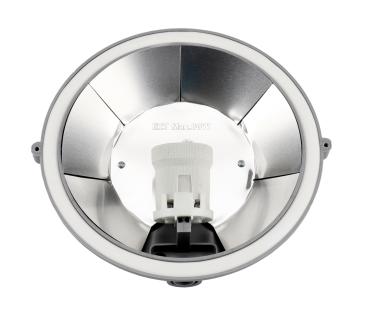 Preview: Decken- und Wandaufbauleuchte - Sotano Retro, Round, 1x max. 60 W E27, Grau