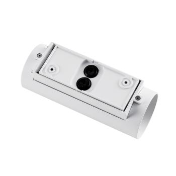 Preview: Wandaufbauleuchte - Can IP65 up & down, 2x 7,5 W GU10, Weiß