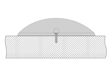 Preview: Bodenaufbauleuchte - Helios I, 2,5 W, 3000 K, Dunkelgrau
