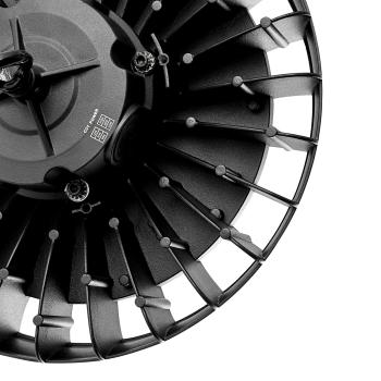 Hallenstrahler - Highbay Basic, 210/160/110W, DALI, 4000/4500/5700K, Schwarz