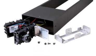 Pollerleuchte - Cata VI 1000 mm, 4 W, 3000 K, dunkelgrau